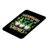 St Patrick’s Day Glückskleeblatt Gnom  Magnet (Linke Seite)