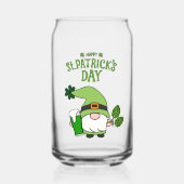 St. Patrick’s Day Gnom  Dosenglas (Vorderseite)