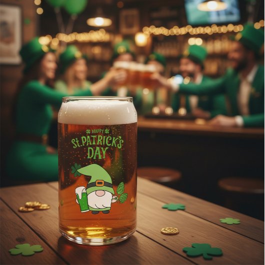 St. Patrick’s Day Gnom  Dosenglas