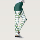 St. Patrick’s Day Gnom mit Bierkrug Leggings (Rechts)