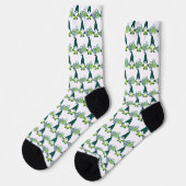 St. Patrick’s Day Gnom mit Bierkrug Socken (Linkes Detail)