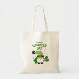 St. Patrick’s Day Gnom Papierplatte Tragetasche