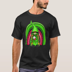 St Patrick S Day Gnome Drink Kleeblatt Leopard T-Shirt