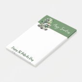 St. Patrick’s Day Gnome Notepad Post-it Klebezettel (angewinkelt)
