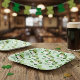 St. Patrick’s Day Gnomn-Teller aus Papier Pappteller