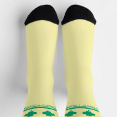 St. Patrick’s Day Golf League Clover Crew Socken (Oben)