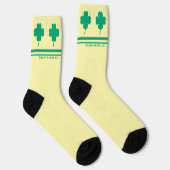 St. Patrick’s Day Golf League Clover Crew Socken (Rechts)