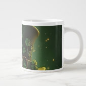 St. Patrick’s Day Hut und Shamrock-Design Jumbo-Tasse (Rechts)