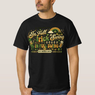 St. Patrick’s Day in vollem irischen Schwung T-Shi T-Shirt