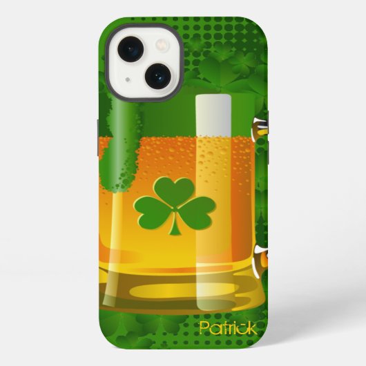 St. Patrick’s Day iPhone Hülle (Rückseite)