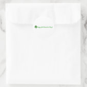 St. Patrick’s Day - Irisch gehen! Runder Aufkleber (Tasche)