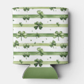 St. Patrick’s Day Irisches Kleeblatt-Design Dosenkühler (Rückseite)