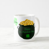 St Patrick;s Day Irish Coffee Tasse (VorderseiteRechts)