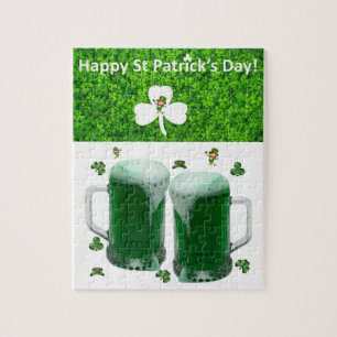 St. Patrick’s Day Jigsaw Puzzle Beer