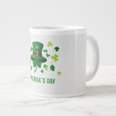 ST. PATRICK`S DAY Jumbo-Tasse (Vorderseite Rechts)