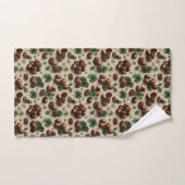 St. Patrick’s Day Kaffee & Shamrock-Muster Badhandtuch Set (Handtuch)