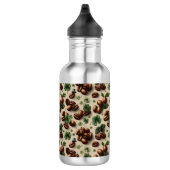 St. Patrick’s Day Kaffee & Shamrock-Muster Edelstahlflasche (Rechts)