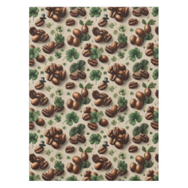 St. Patrick’s Day Kaffee & Shamrock-Muster Tischdecke