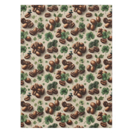 St. Patrick’s Day Kaffee & Shamrock-Muster Tischdecke