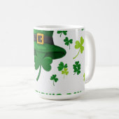 ST. PATRICK`S DAY KAFFEETASSE (VorderseiteRechts)