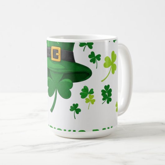 ST. PATRICK`S DAY KAFFEETASSE (VorderseiteRechts)