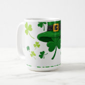 ST. PATRICK`S DAY KAFFEETASSE (Vorderseite Links)
