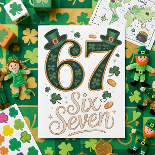 St. Patrick’s Day Karte 67 Meme Kinder