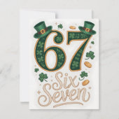St. Patrick’s Day Karte 67 Meme Kinder (Vorderseite)