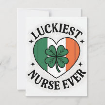 St. Patrick’s Day Karte Krankenschwester Freundin