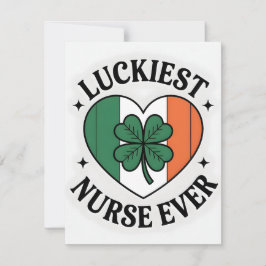 St. Patrick’s Day Karte Krankenschwester Freundin