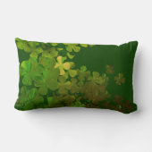 St. Patrick’s Day Kleeblatt Lendenkissen (Rückseite)