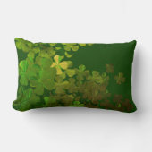 St. Patrick’s Day Kleeblatt Lendenkissen (Vorderseite)