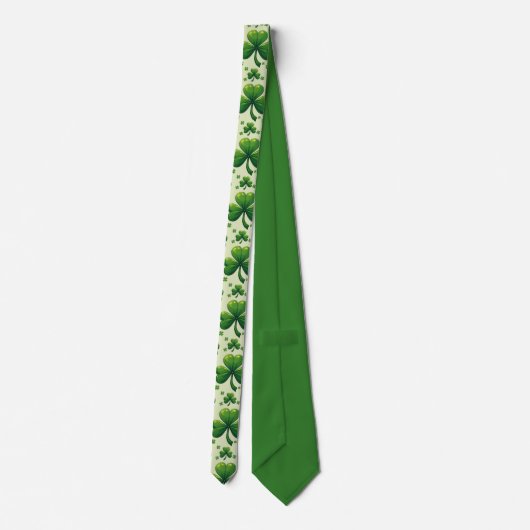 St. Patrick’s Day Knot Your Average Shamrock Krawatte (Rückseite)