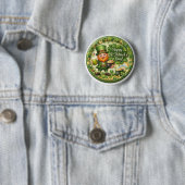 St. Patrick’s Day Kobold-Knopf Button (Beispiel)