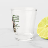 St. Patrick’s Day Leprechaun Toast Shotglas Schnapsglas (Rechts)