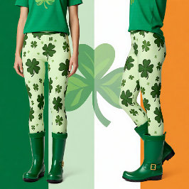 St. Patrick’s Day Lucky Legs in Motion Leggings