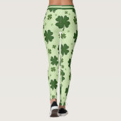 St. Patrick’s Day Lucky Legs in Motion Leggings (Rückseite)