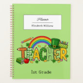 St. Patrick’s Day Lucky to Teach Teacher Planer (Vorderseite)