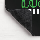 St. Patrick´s Day Mit mir ein Glück Mousepad (Ecke)