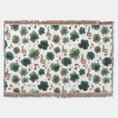 St. Patrick’s Day Musical Shamrock Decke (Vorderseite)