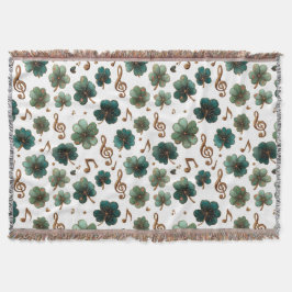 St. Patrick’s Day Musical Shamrock Decke