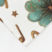 St. Patrick’s Day Musical Shamrock Fleecedecke (Ecke)