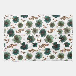 St. Patrick’s Day Musical Shamrock Geschirrtuch