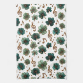 St. Patrick’s Day Musical Shamrock Geschirrtuch (Vertikal)