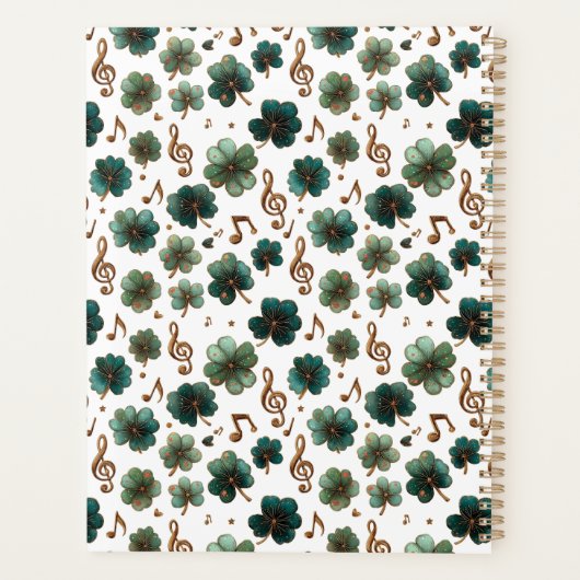 St. Patrick’s Day Musical Shamrock Planer (Rückseite)