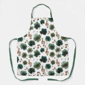 St. Patrick’s Day Musical Shamrock Schürze (Vorderseite)