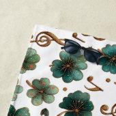 St. Patrick’s Day Musical Shamrock Strandtuch (Beispiel)