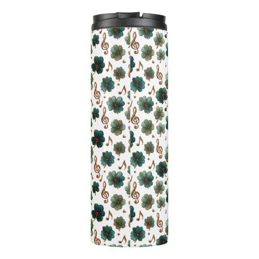 St. Patrick’s Day Musical Shamrock Thermosbecher (Rückseite)