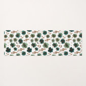 St. Patrick’s Day Musical Shamrock Yogamatte (Rückseite (Horizontal))