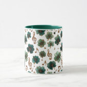 St. Patrick’s Day Musik-Shamrock Tasse (Zentrum)